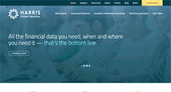 Desktop Screenshot of harrisschoolsolutions.com