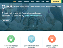 Tablet Screenshot of harrisschoolsolutions.com